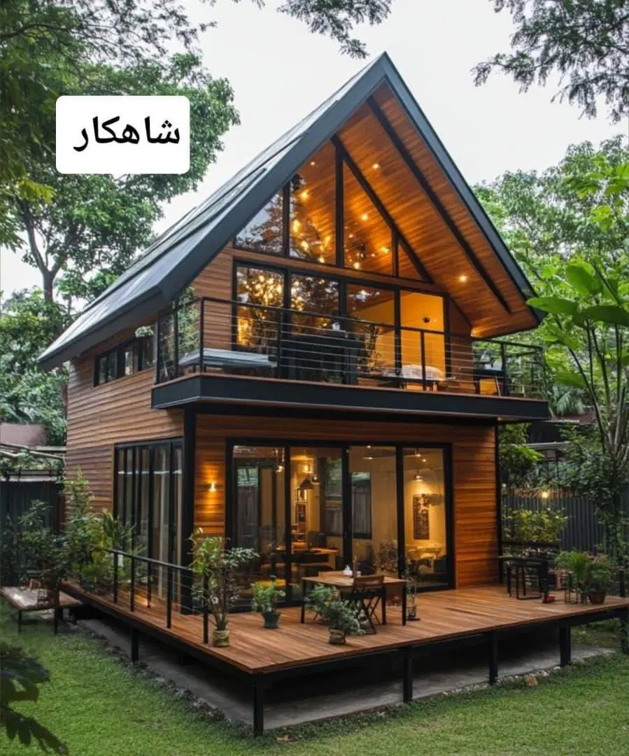 ساخت کلبه سوئیسی پیش ساخته