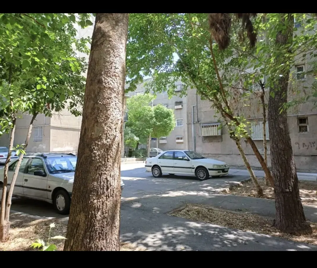 فروش آپارتمان شهرک سجادیه طبقه بالای همکف وسط شهرک