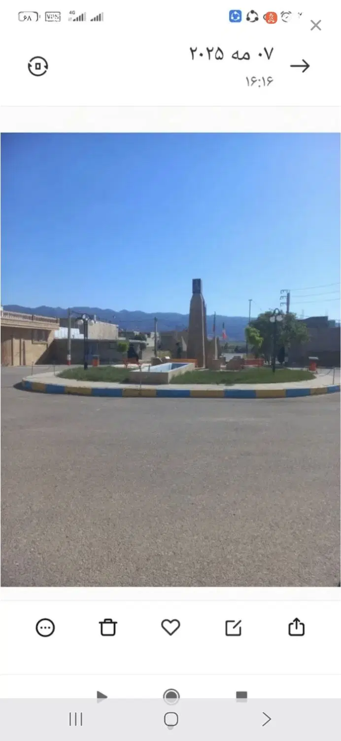 زمین دوبر شهرک اندیشه 255 متر