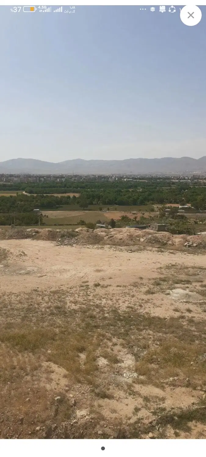 زمین ۸۰۰ متری در روستای قوردانلو