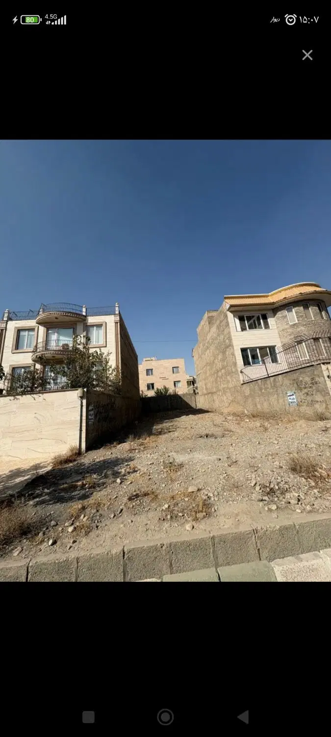 فروش ۲۶۷ متر زمین مسکونی  به قیمت