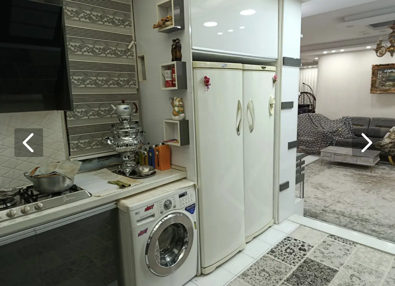 فروش آپارتمان عظیمیه_زنبق ها_114متر_3خواب_طبقه3