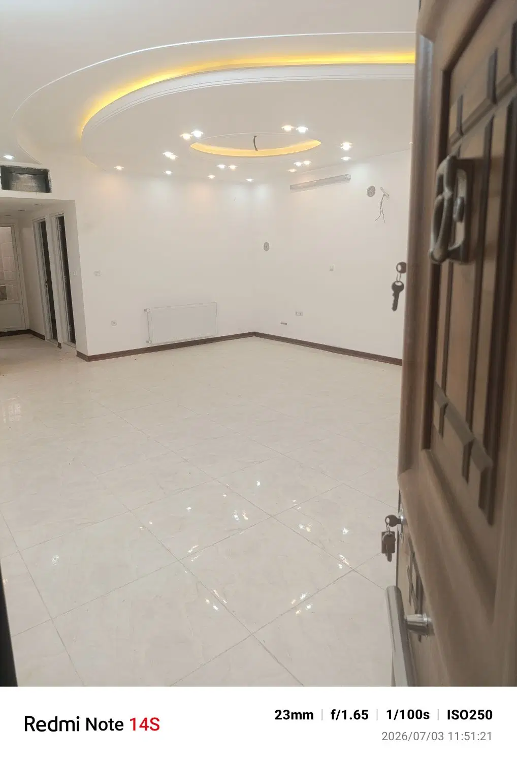 رهن کامل آپارتمان کلید نخورده در پانزده خرداد