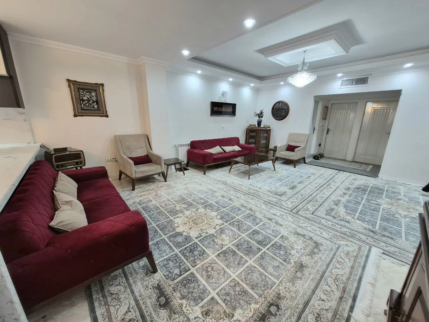 ۹۰متر دوخواب پاسداران مرکزی معاوضه با واحد بزرگتر