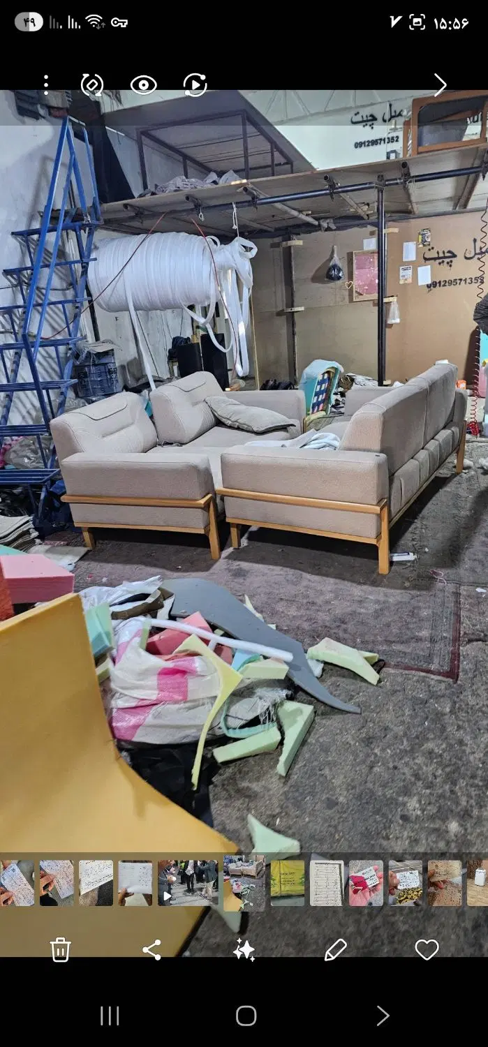 انبار ،گارگاه ،سالن بازارمبل ۳۰۰ تا ۸۰۰ متر