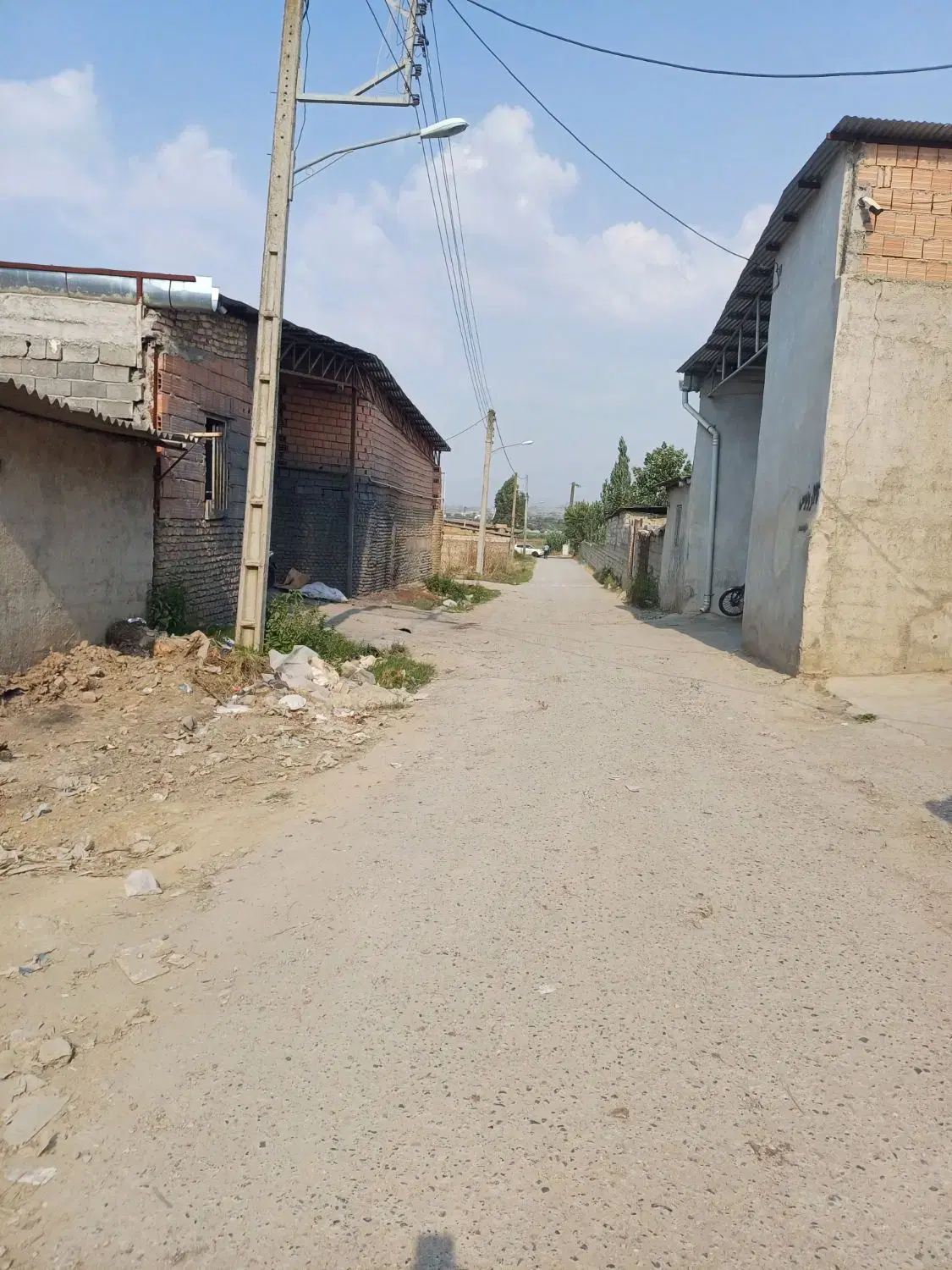 زمین فروشی اماده سوله ساختن