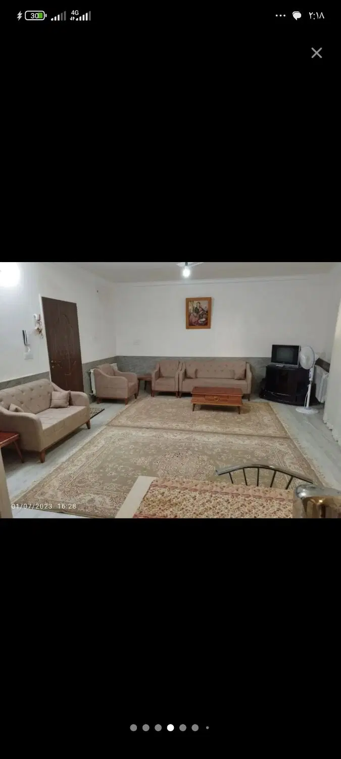 اجاره روزانه سوئیت تمیز و مبله آبشار نیاسر کاشان