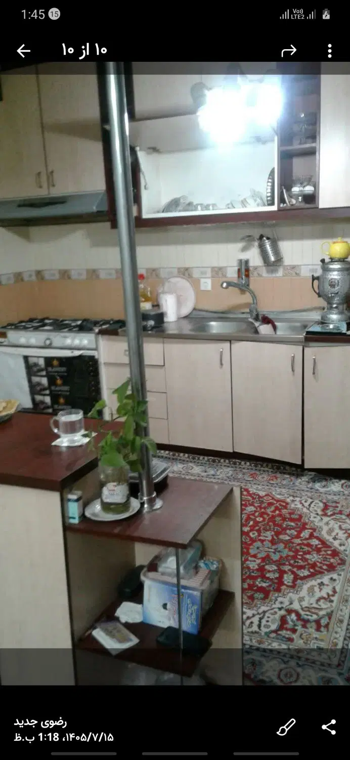 رهن کامل آپارتمان ۸۵ متری خوش‌نقشه و نورگیر