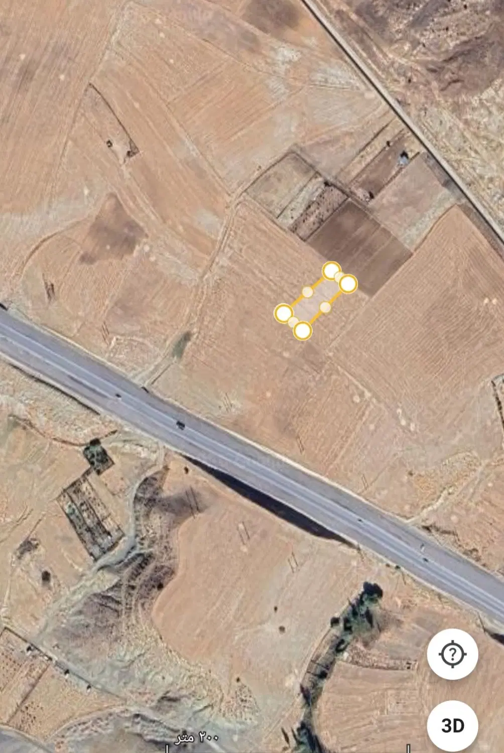 زمین کشاورزی چشمه کبود