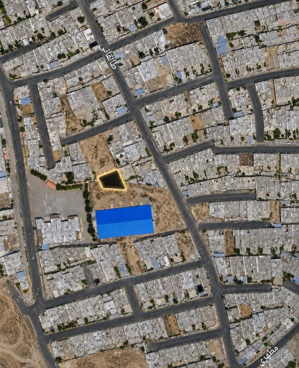 زمین مسکونی با قیمت مناسب واقع در طالقانی