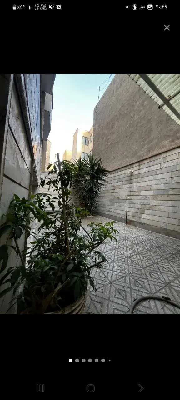 ۸۰ متر حیاط دربست