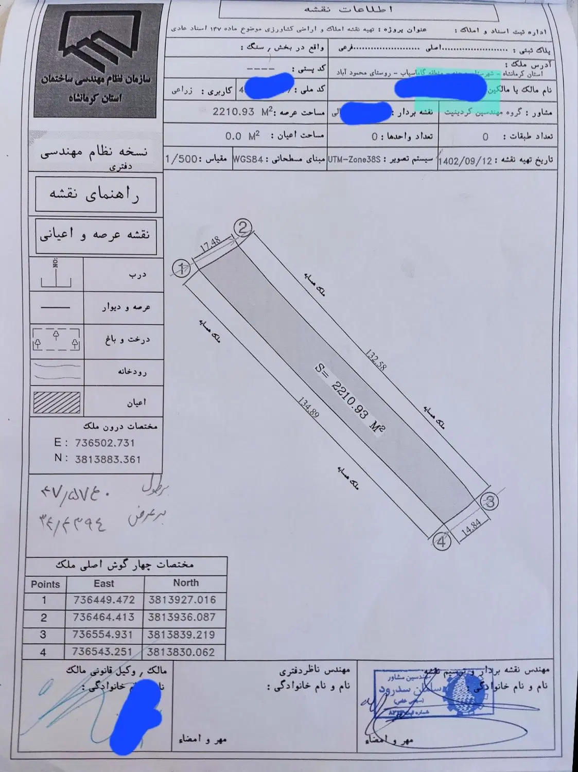 زمین کشاورزی آبی