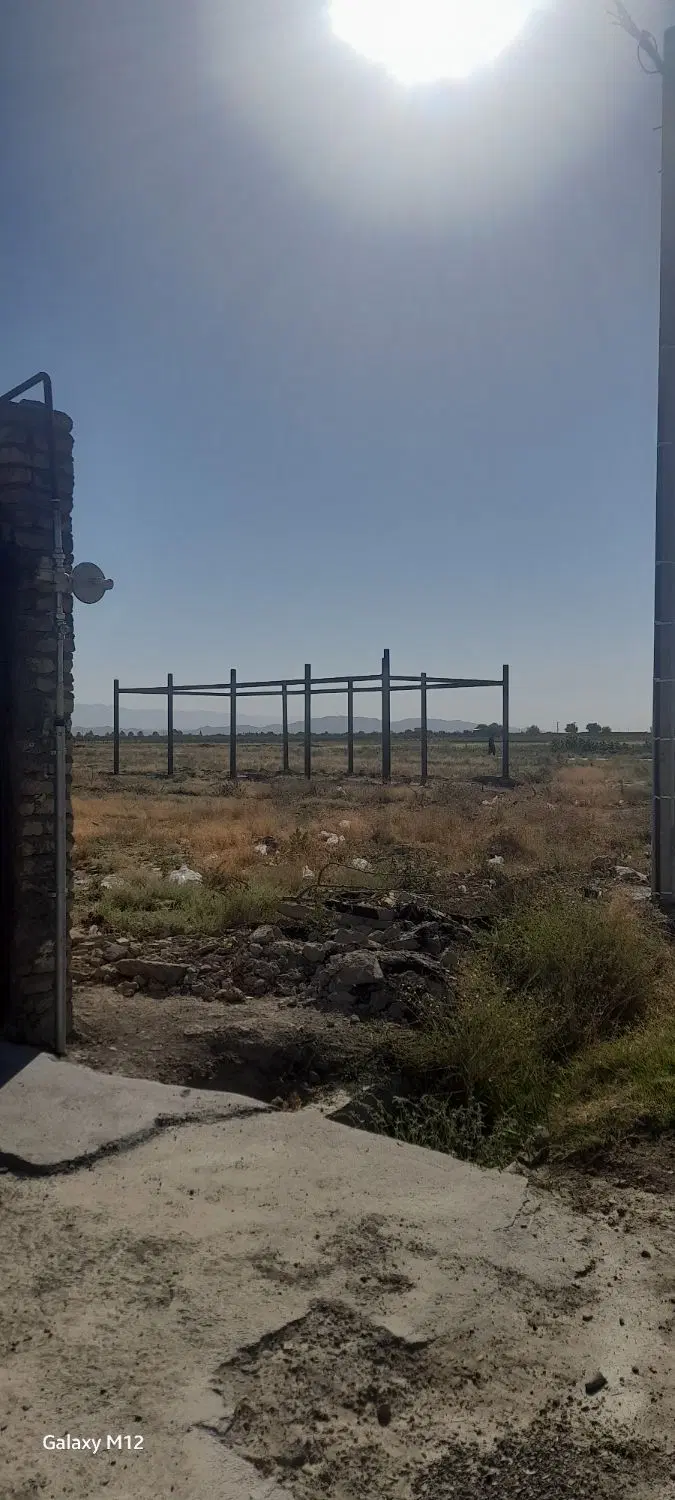 باسلام واحترام زمین فروشی در ۲ نبش ۵×۱۵