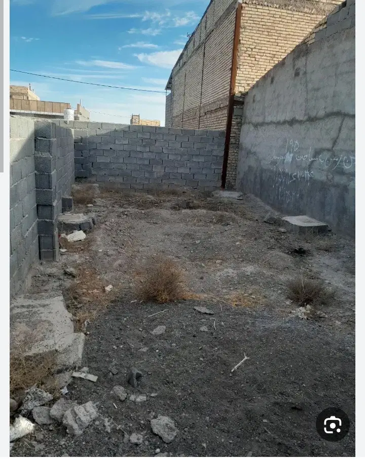 مشارکت در ساخت زمین  ۲۵۰ متری با کوچه ی شخصی