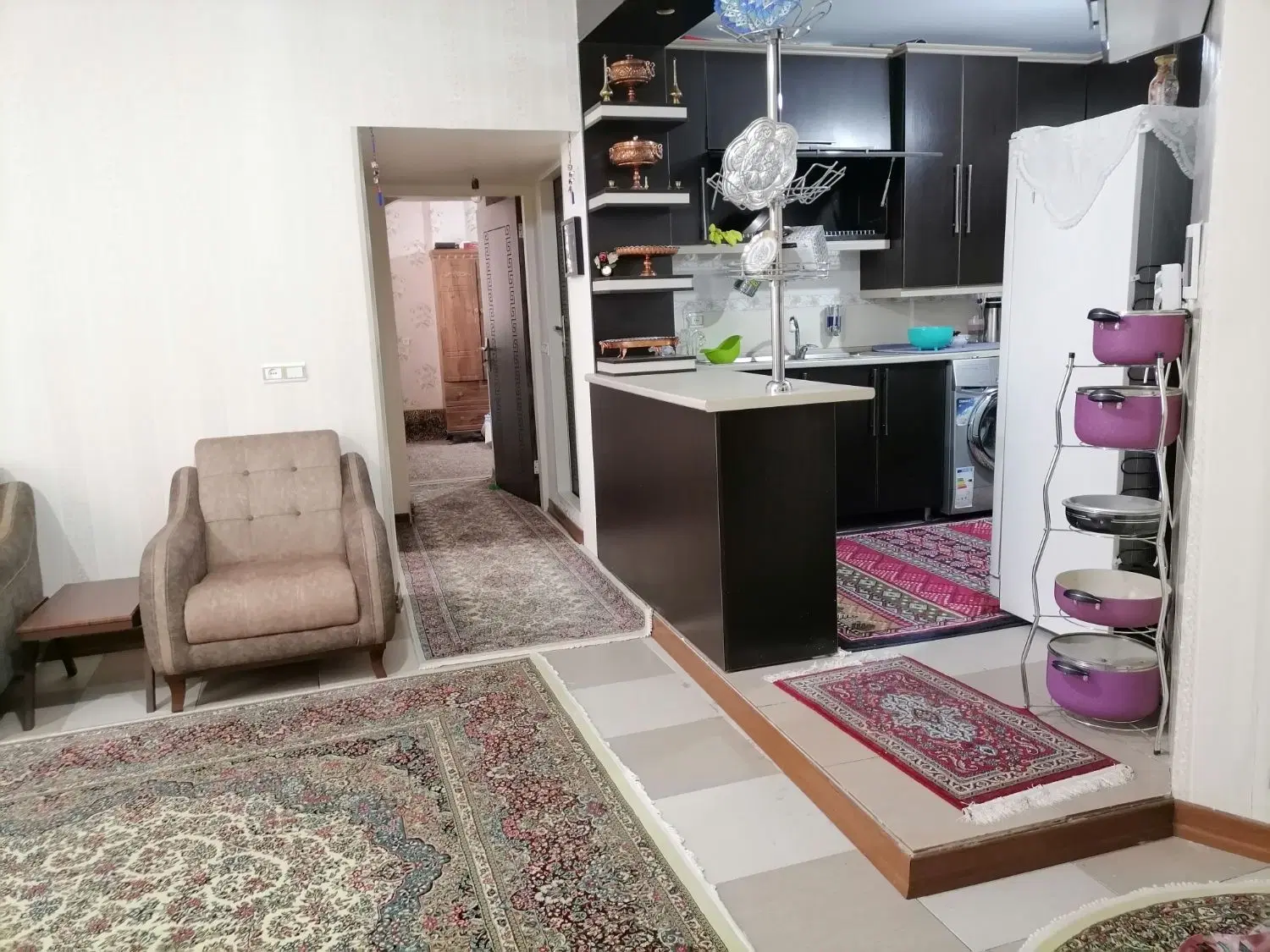 آپارتمان 85 متری_2 خوابه_میدان کوثر،شهرک اکباتان