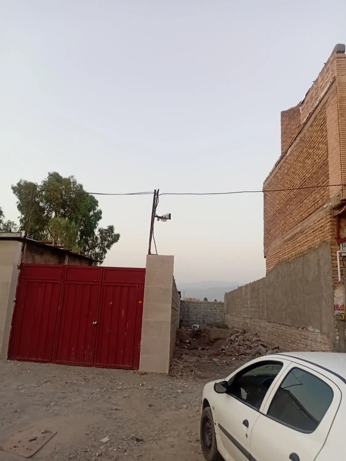 فروش زمین جا مغازه لب خیابان اصلی سر پل
