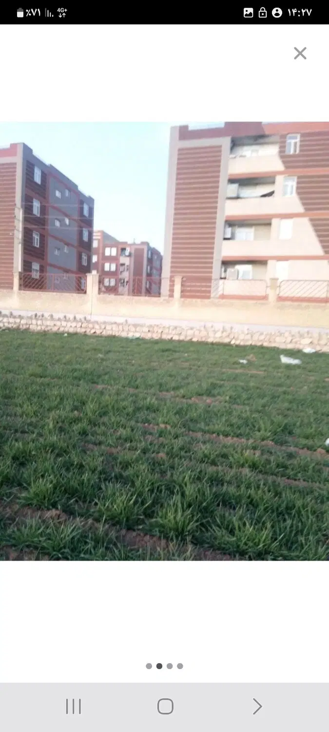 زمین ساختمانی جنب مسکن مهر
