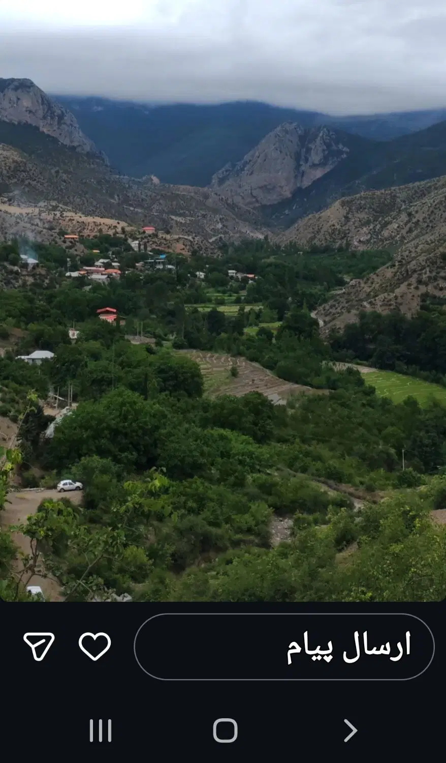 فروش زمین ۵۰۰ متری در روستای بندبن چهاردانگه