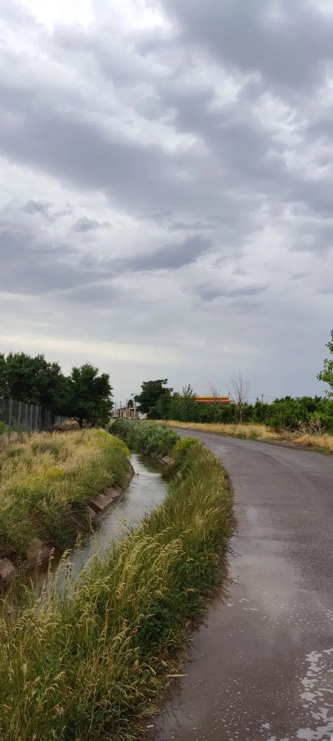 زمین مسکونی با مجوز ساخت داخل بافت روستای آجربند