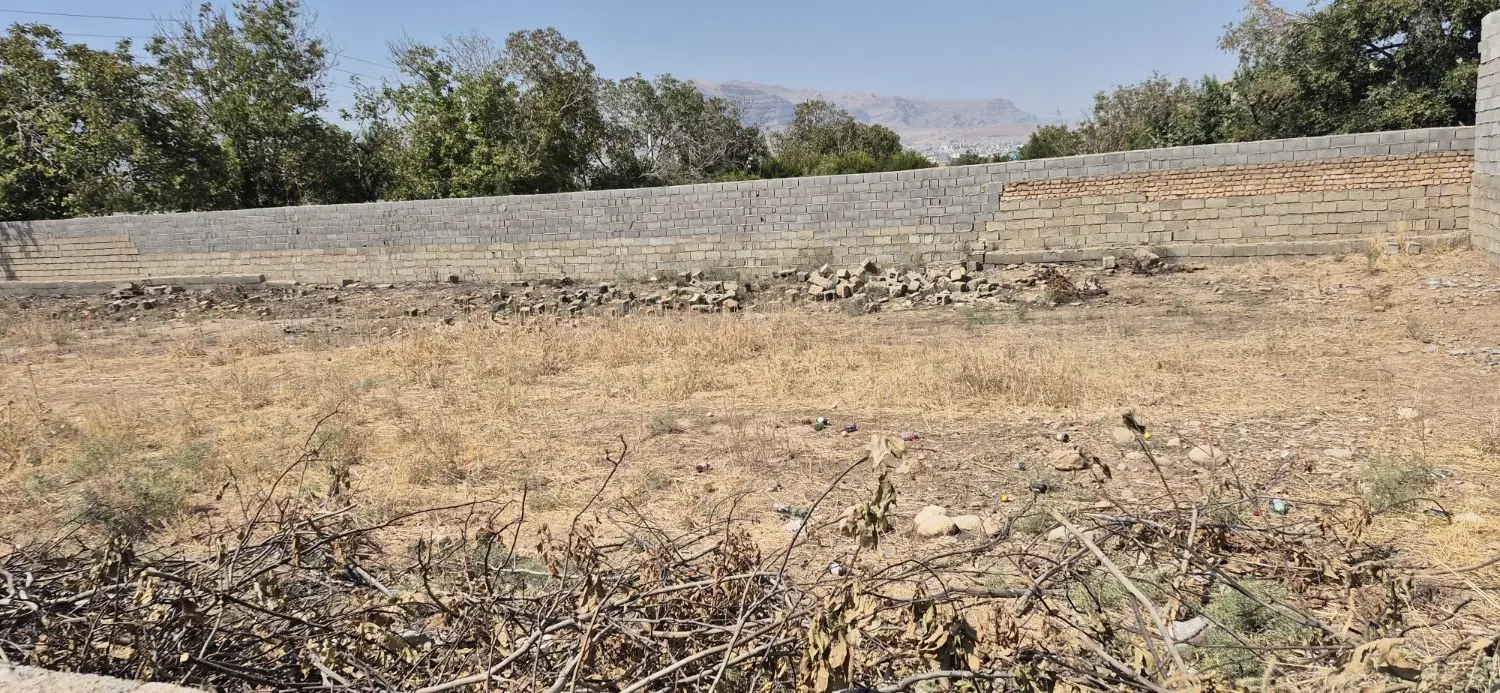 زمین۶۰۰متری اخر علم و فناوری شهرک ارین