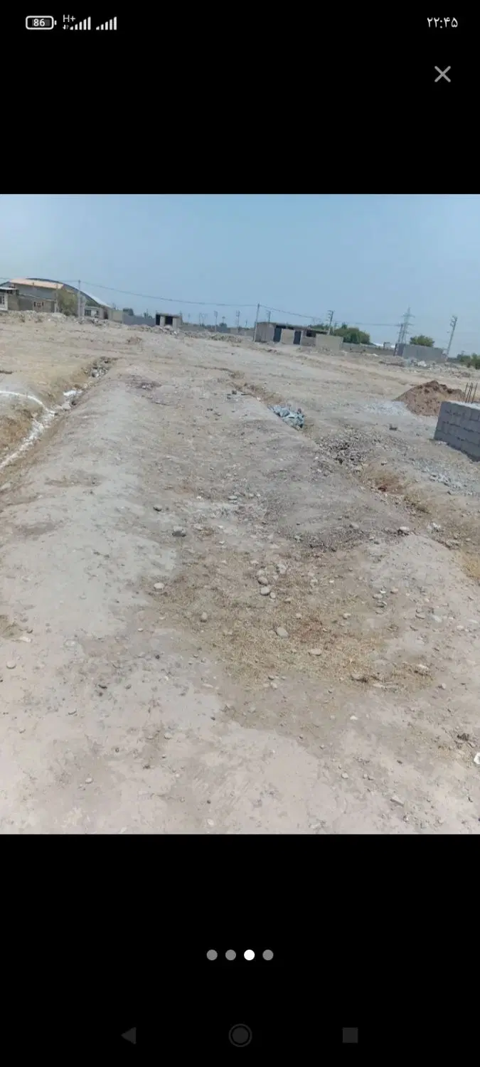 دو قطعه زمین کوی پیام نور