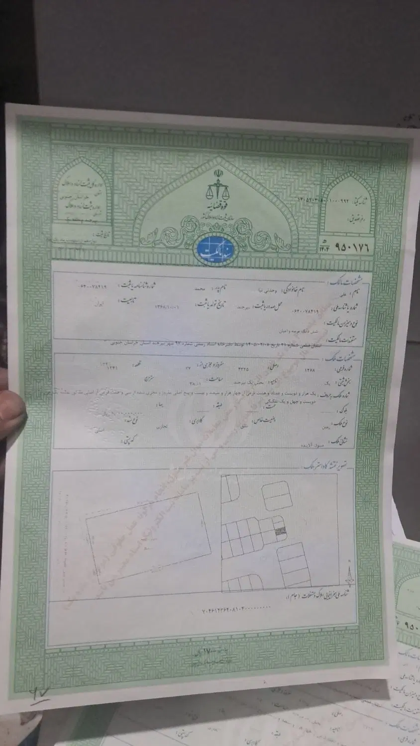زمین تجاری صنوف الاینده