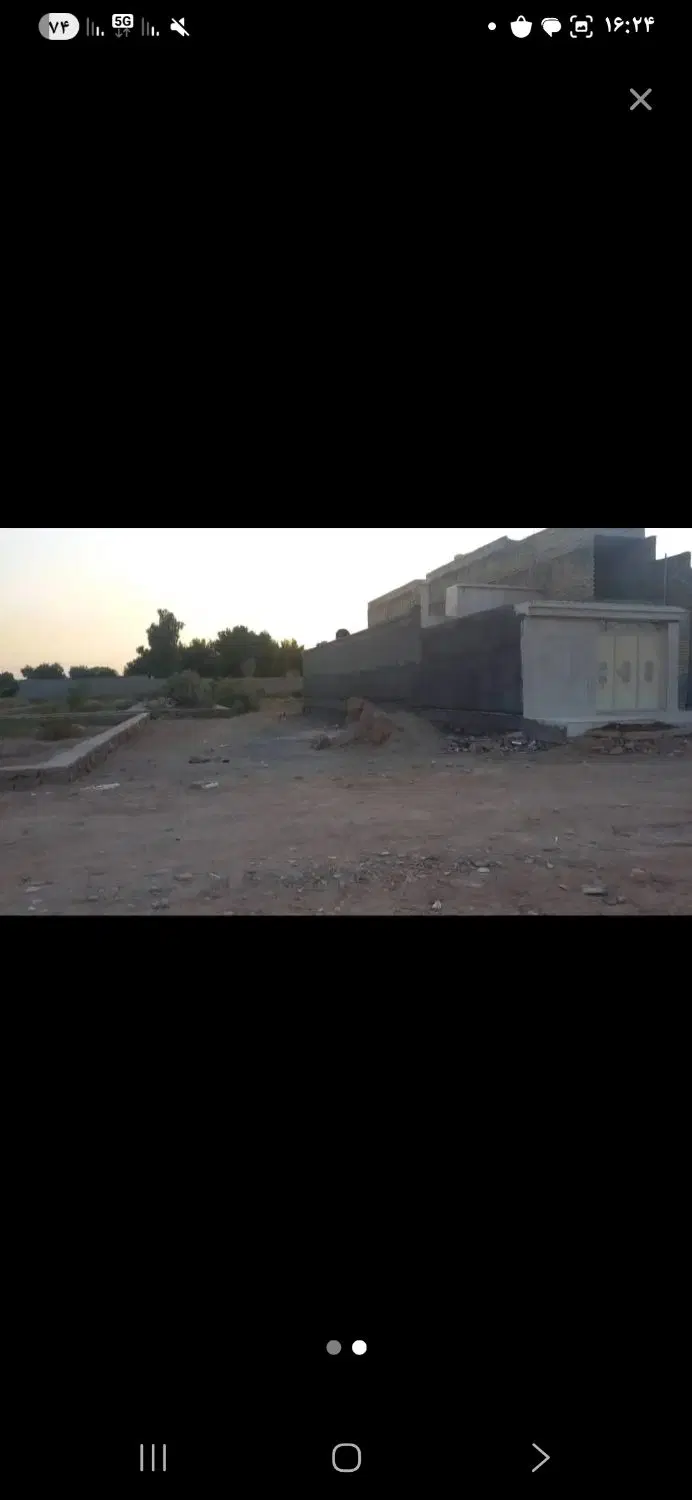 زمین 240 متری و120 متری فدک