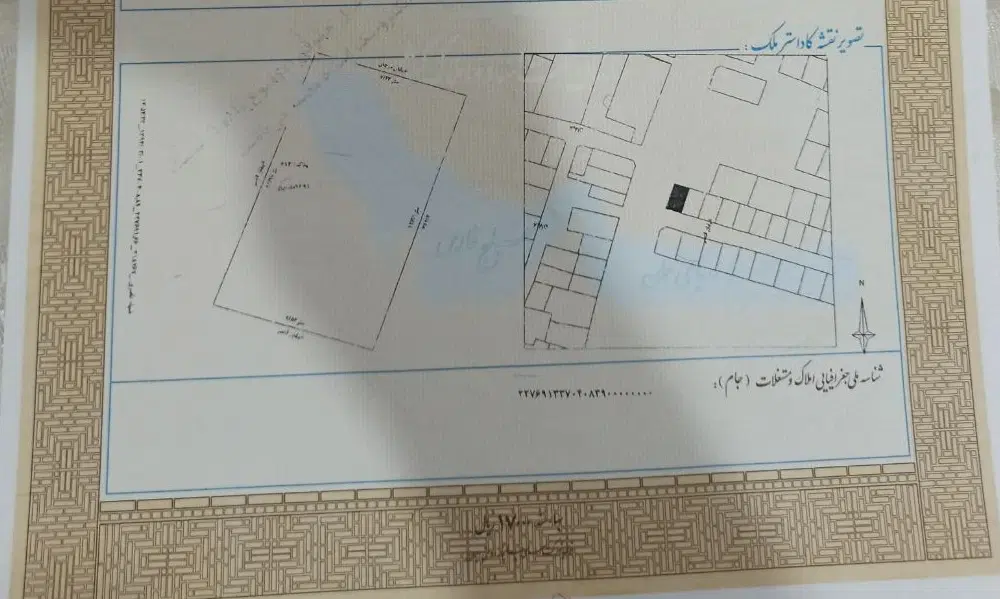 زمین خوش قواره ۱۰۰متر با موقعیت تجاری مسکونی
