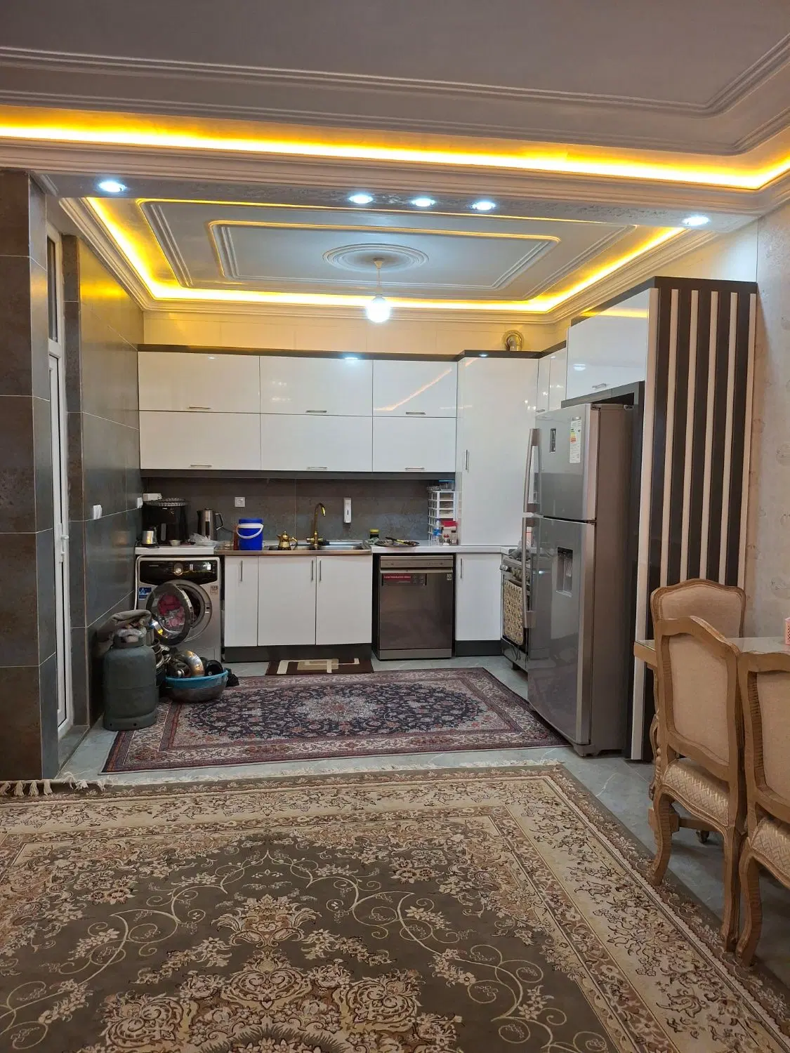 منزل طبقه پایین دوبر کوچه تکمیل لوکس شاپورجان
