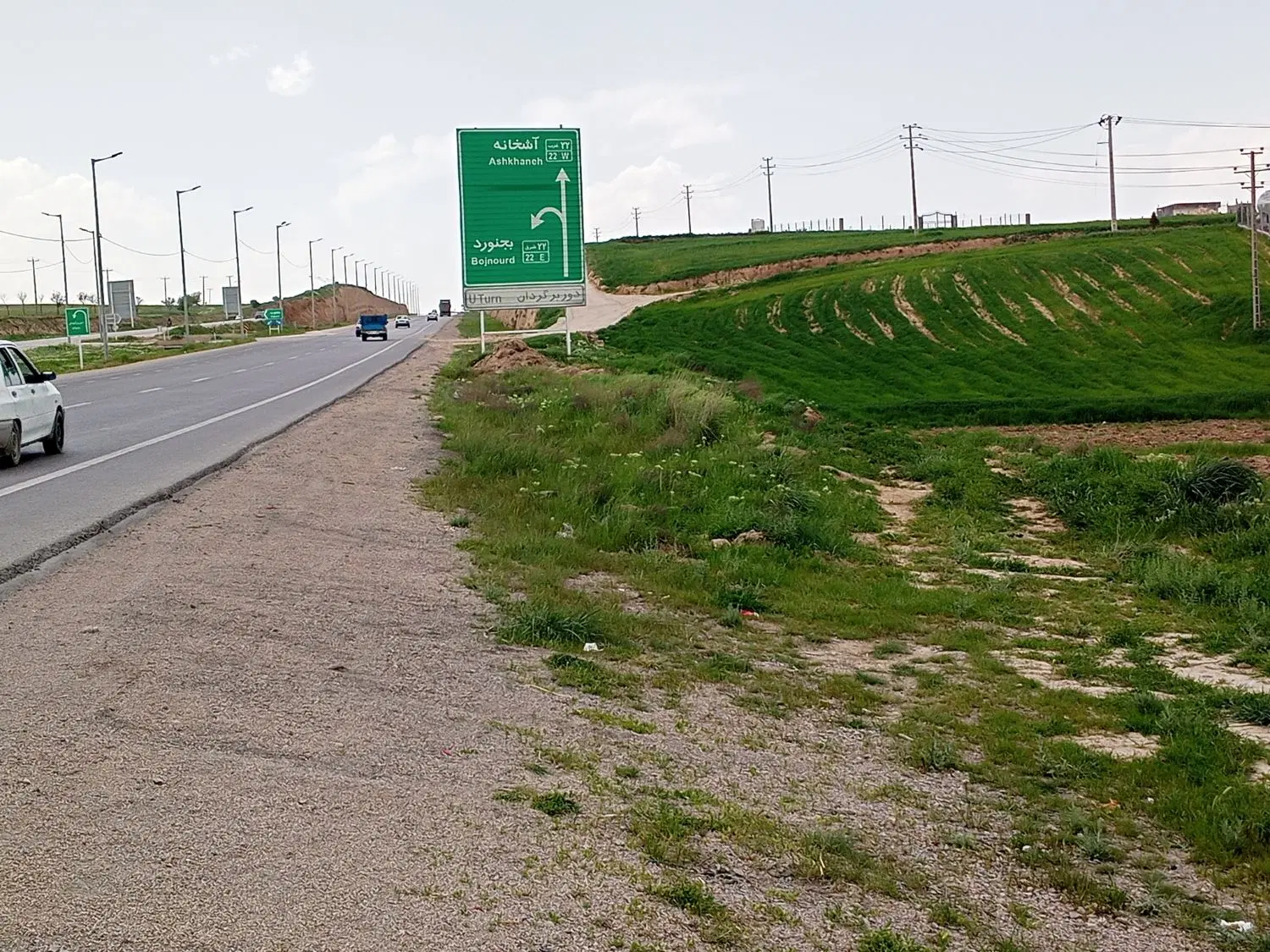 زمین برای کافه و باغ