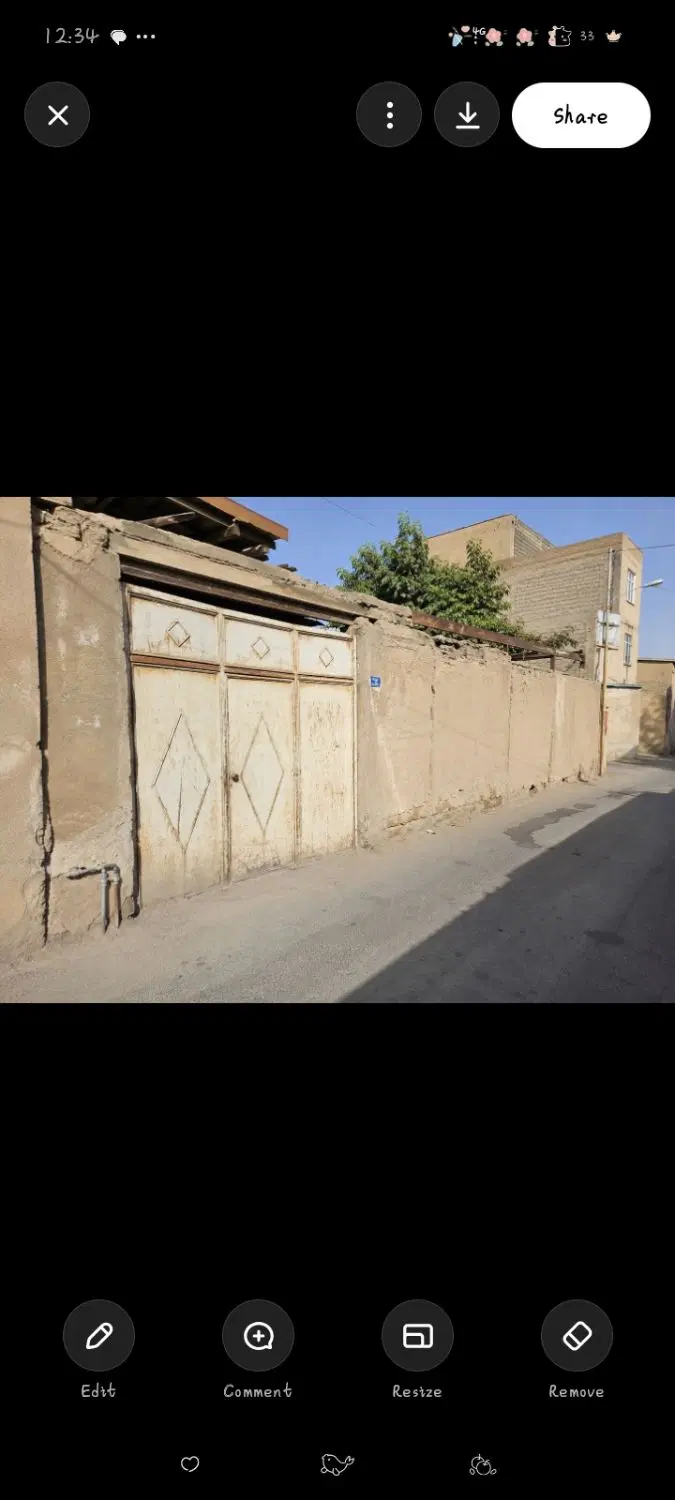 فروش خانه کلنگی شهرری ظهیرآباد