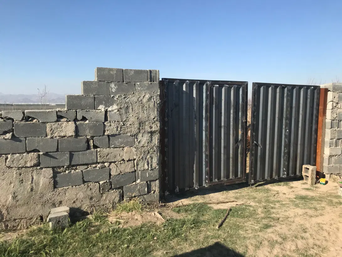 زمین کشاورزی چهاردیواری