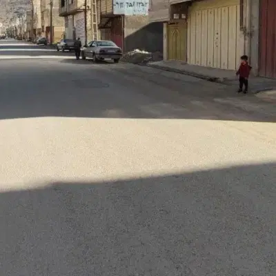 ۵۵مترتجاری جلوی خیابان آبشار