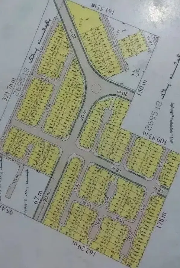 زمین ۱۷۸ متری در صنعت نفت کوی مهدیس