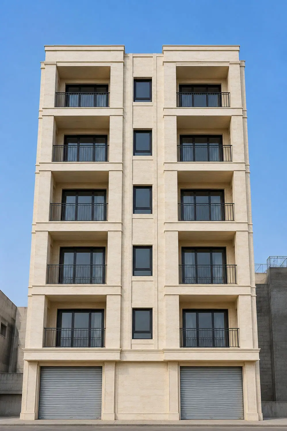 ۹۶ متر ۲خواب پارکینگ انباری آسانسور ۴۵۰۰