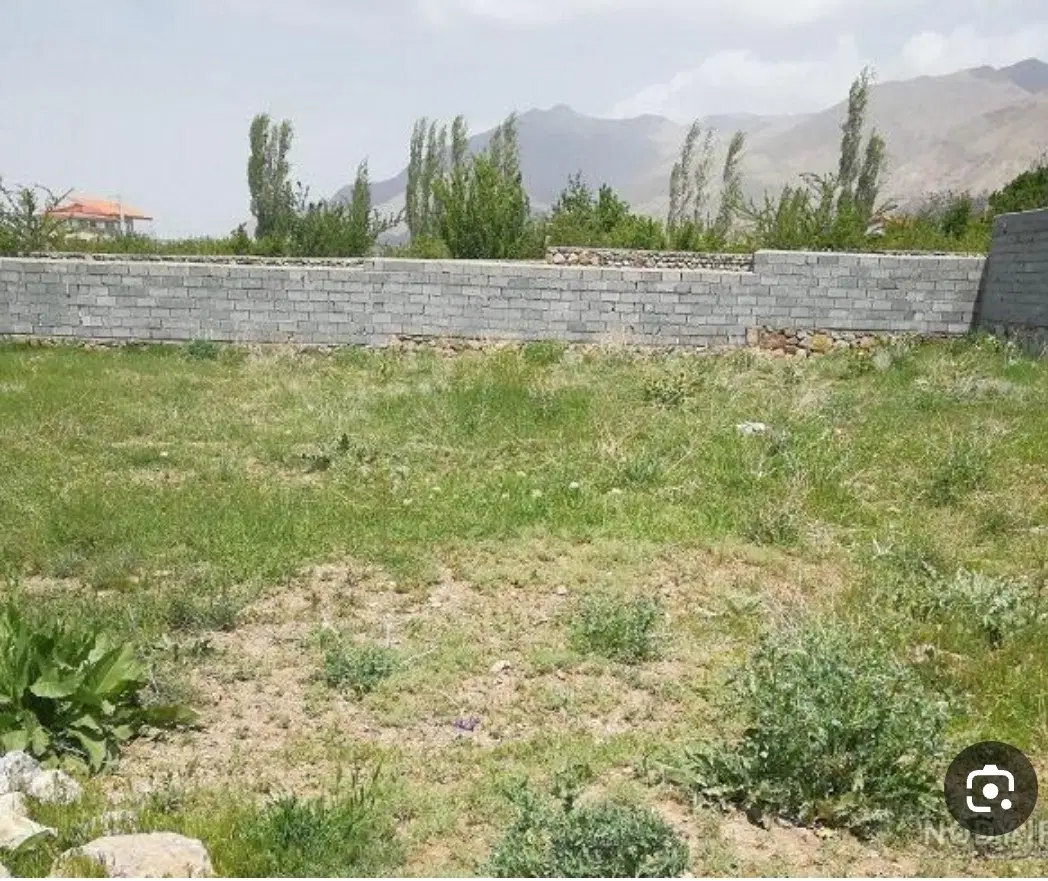 فروش  یک  قطعه زمین با مساحت  ۲۵۴ متر مربع