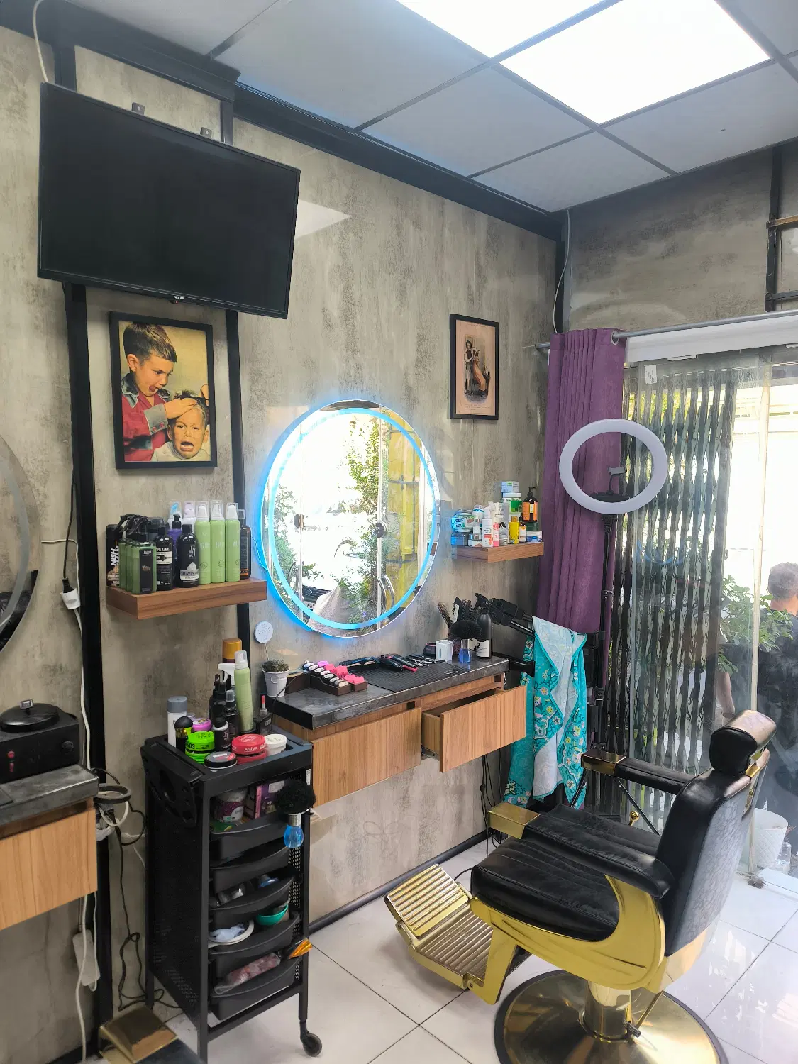مشارکت ارایشگاه مردانه با ارایشگر حرفه ای