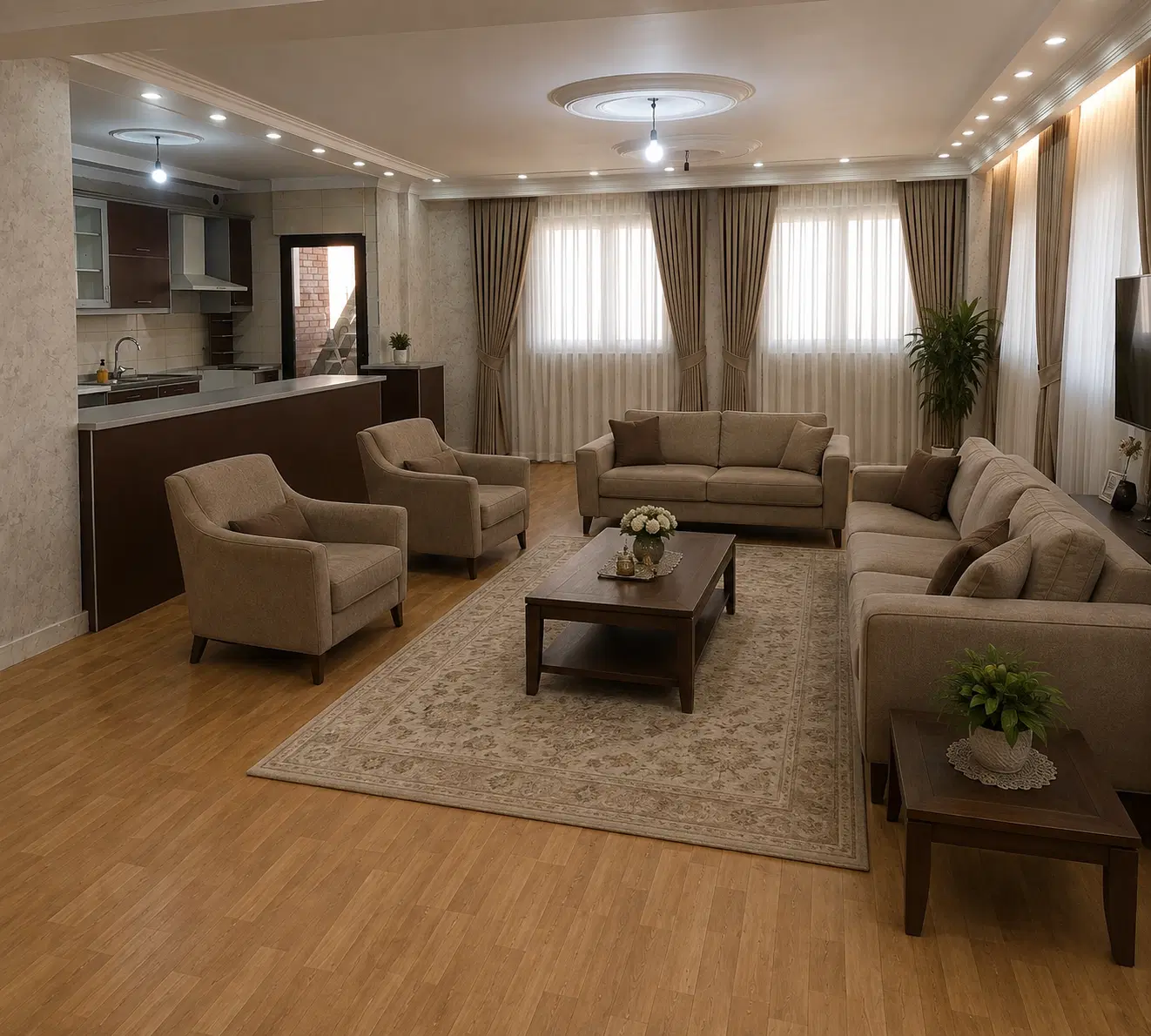 آپارتمان ۱۲۳متری شهرری