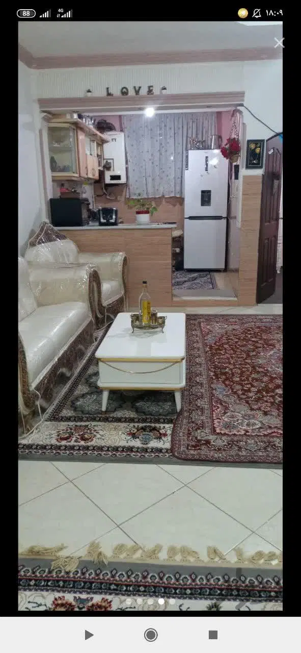 آپارتمان 75متری طبقه اول شهرک حجت