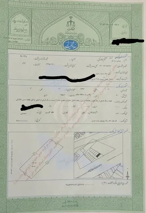 زمین روبروی بلوار دانش مجاور بلوار امام رضا
