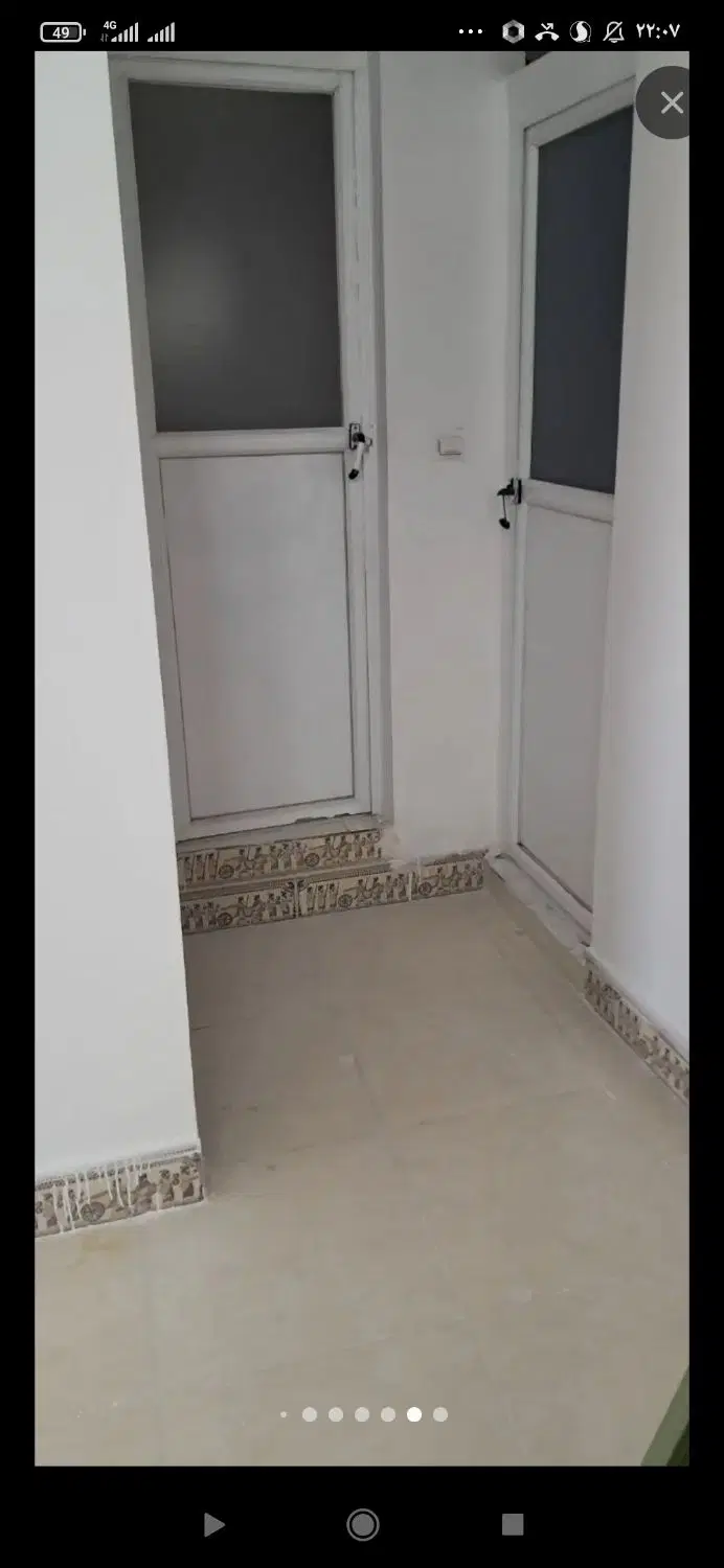 طبقه دوم ۵۵متر یک خواب خاکستری
