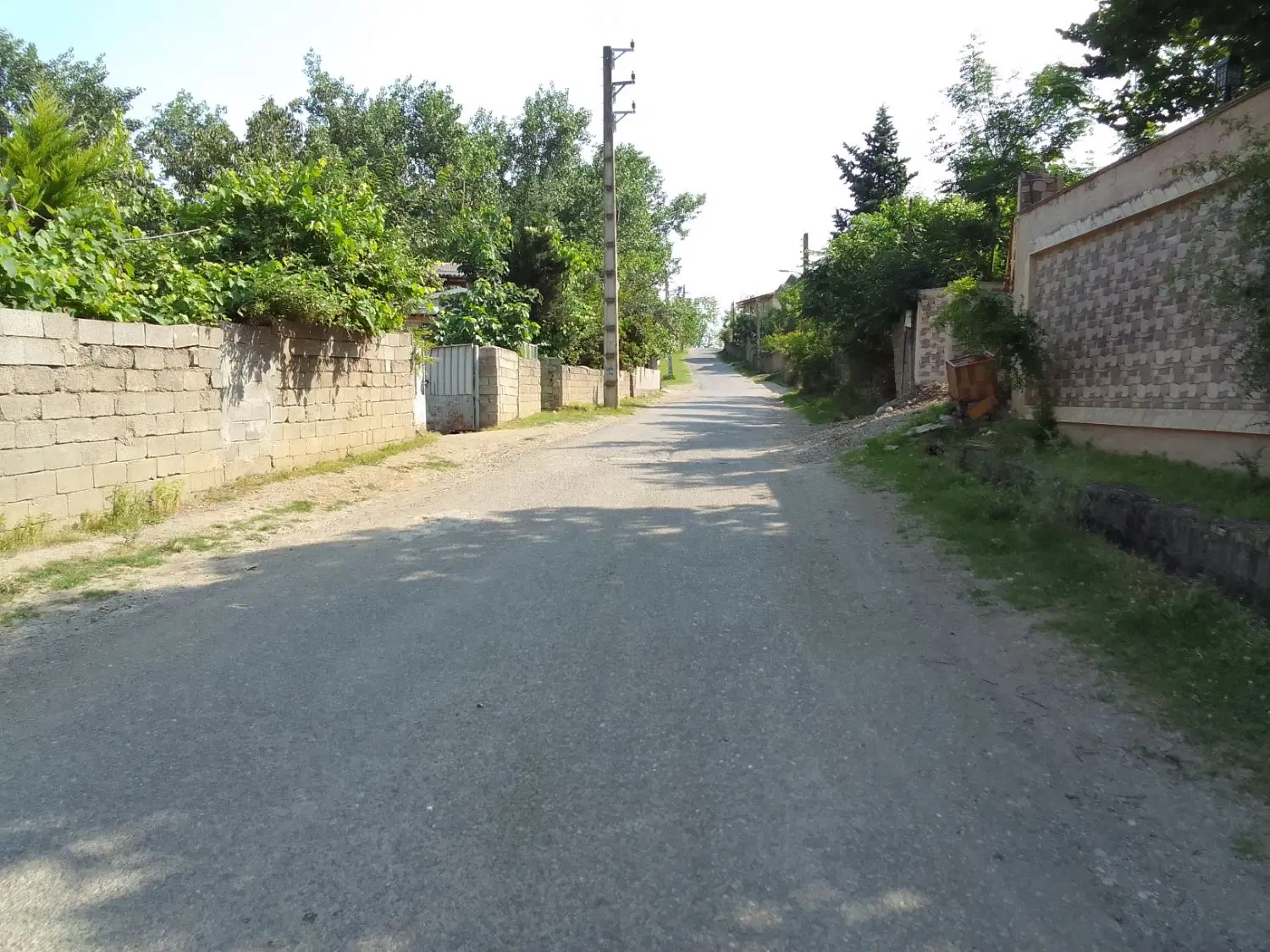 زمین مسکونی  برخیابان هست