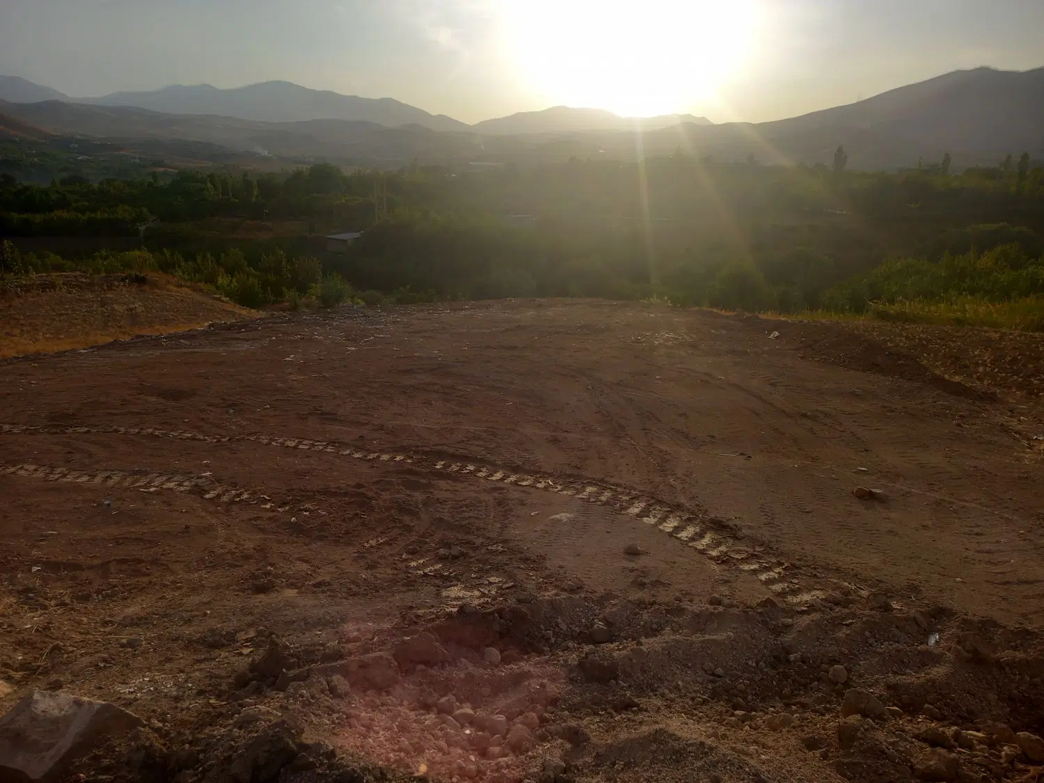 زمین کشاورزی اصل خام درج یک در قلیان
