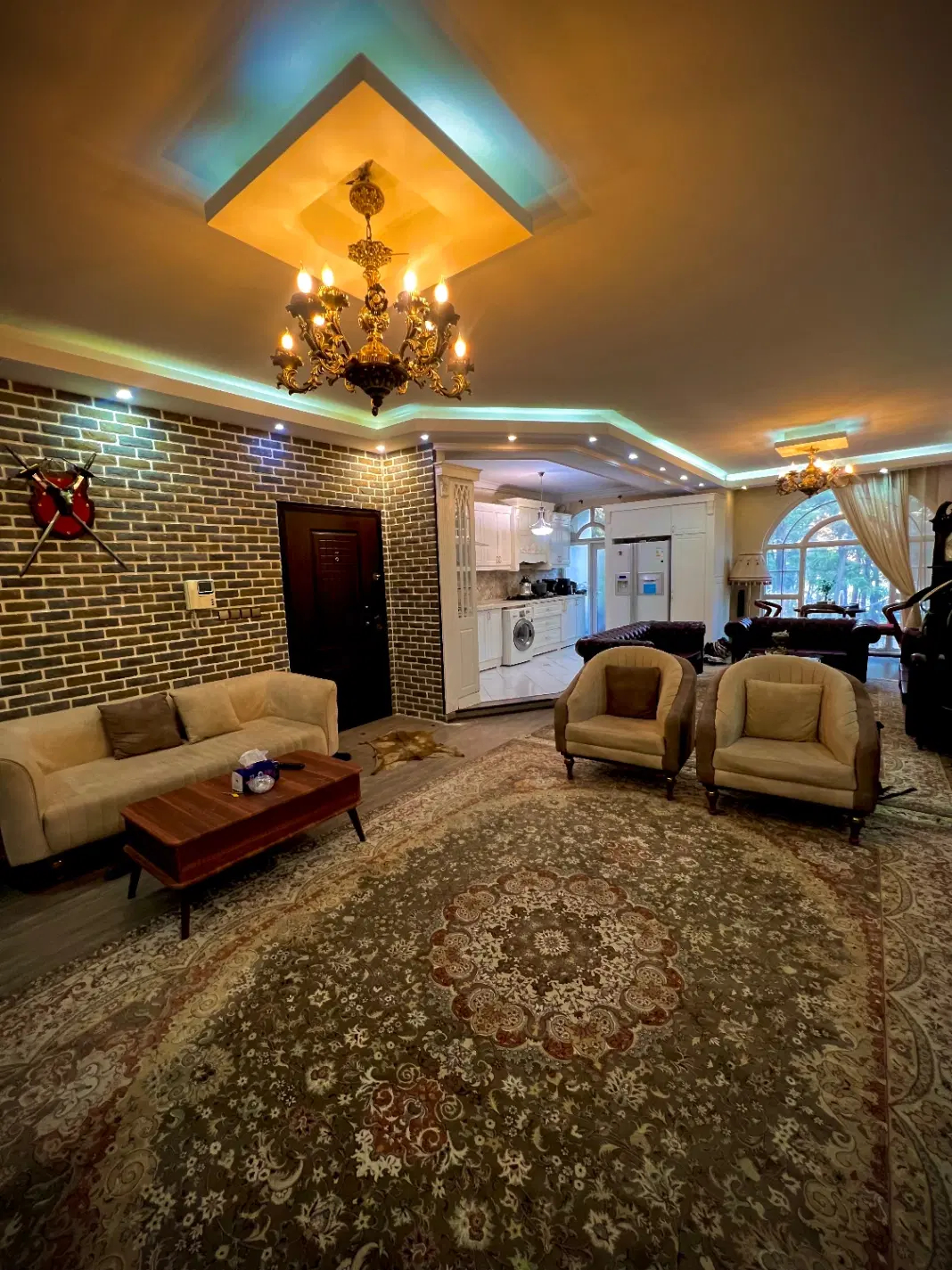 فروش آپارتمان خوش‌نقشه با ویو ابدی باغ