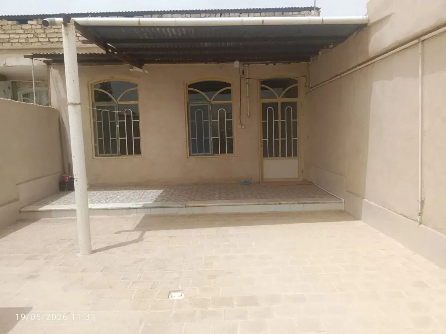 خانه دوخوابه حیاط دارسندتک برگ ابوزیدآباد