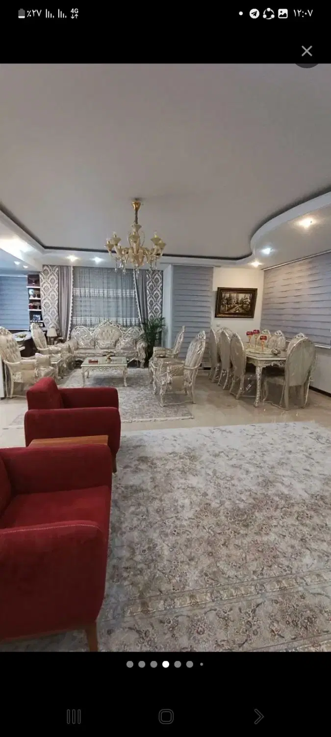 واحد ۱۲۴ متری دو خواب