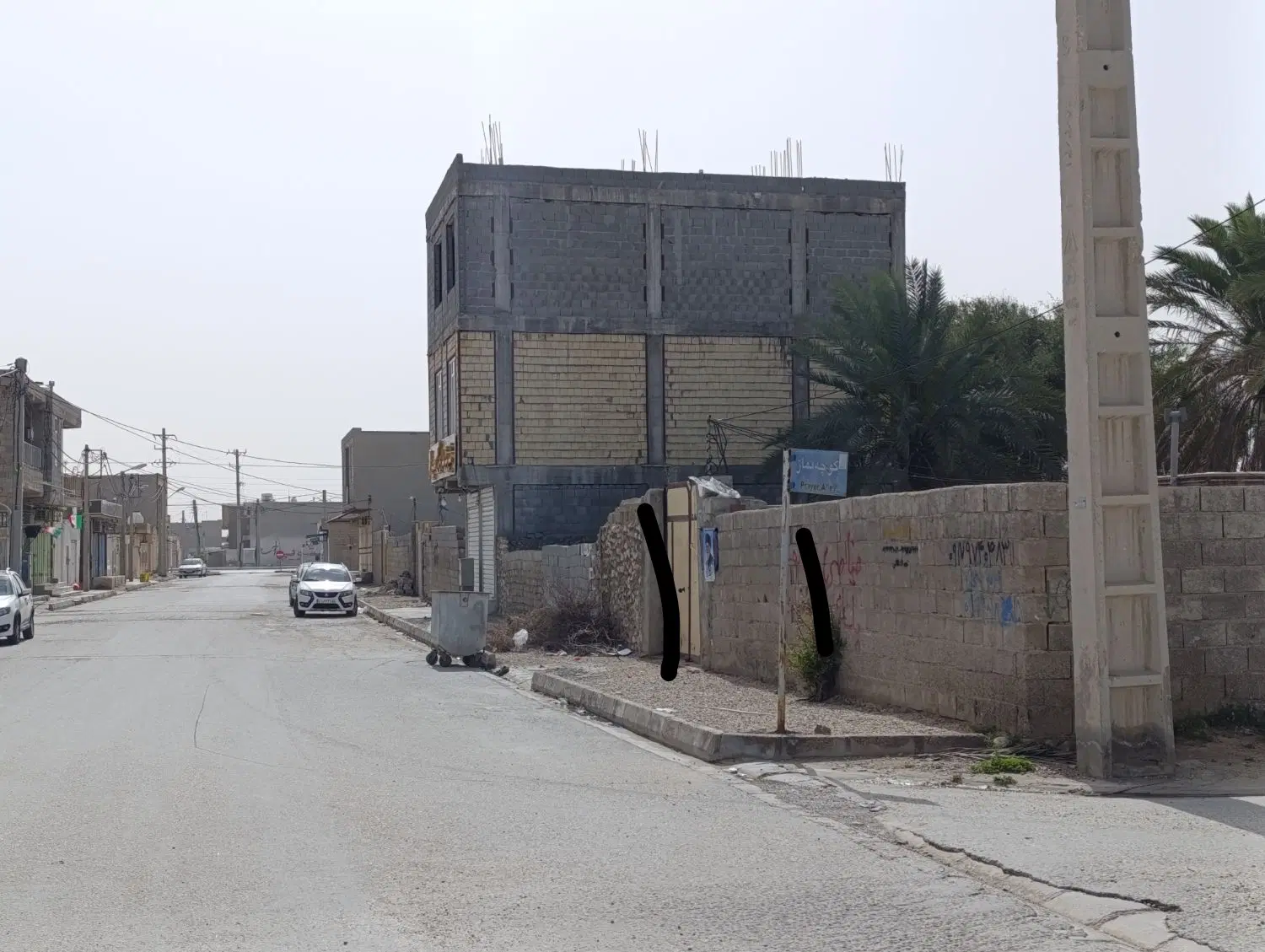 زمین تجاری کاکی