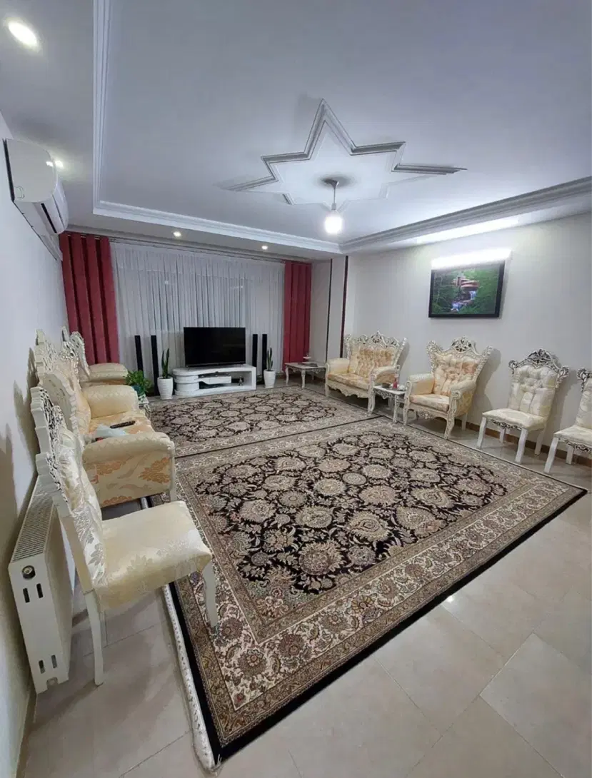 -روبه نما-سالن پرده خور-دوخواب