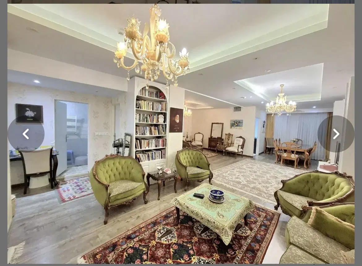 آپارتمان ۱۲۴ متری باغستان ظفر