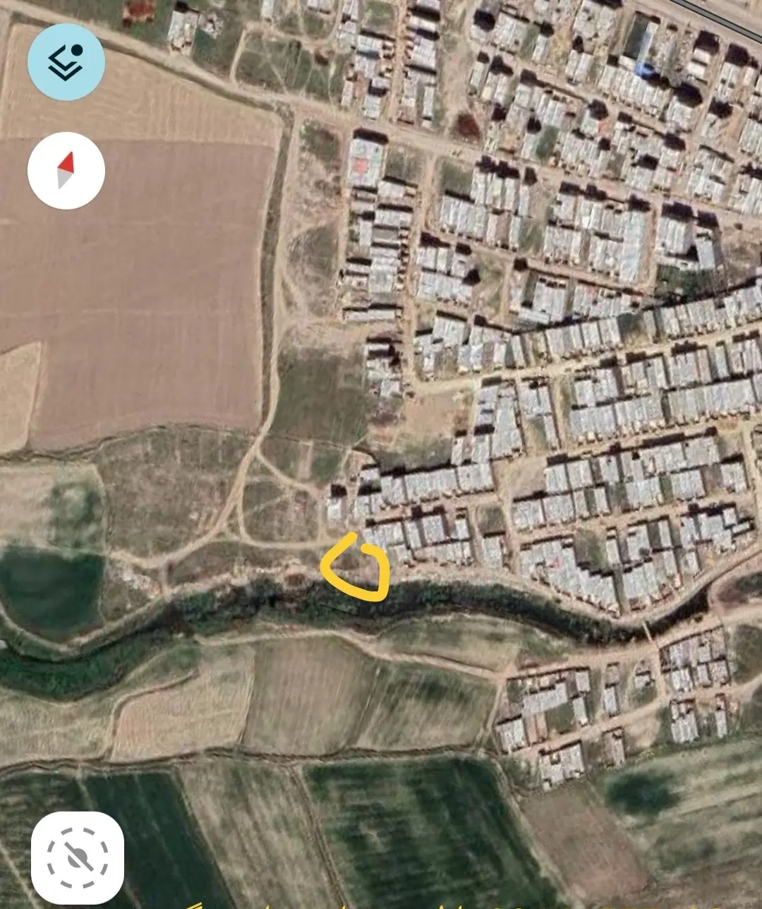 زمین ۱۱۰متر گلمغان کامرانی